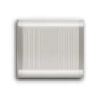 ABB - Interchangeable push-button, 1/2 module, with transparent diffusor for Switch/push button, Central cover plate White - Elos COPRITASTO 1/2 MOD., TRASPARENTE.