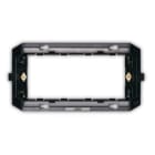 ABB - Support frame 4 modules 1 gang Black Elos - SUPPORTO A 4 POSTI