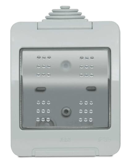 ABB - CONTENITORE IP55, 2 POSTI con Morsetto Bianco - Elos.