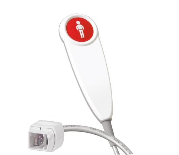 ABB - 74161b4 pear push button systevo call easy ip67 with auto release plug a coded tastiera 3m.