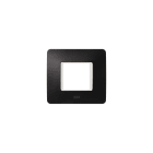 ABB - Xite Frame 2M Iron Black 2gang Chiara Placca 2CSK0274CH