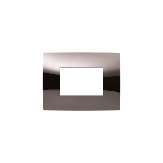 ABB - Frame 3 modules Glossy BRONZE 3-gang(s) Bronze PLACCA 3 MOD. BRONZO LUCIDO Chiara.