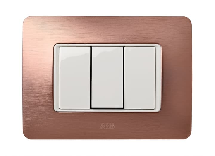 ABB - Xite Frame 3M Copper - Chiara PLACCA RAME