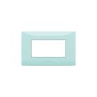 ABB - Frame 4 modules Green 4-gang(s) Verde Pastello Chiara.