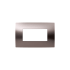 ABB - Frame 4 modules BRONZE satin finish 1-gang(s) Chiara PLACCA 4 MOD. BRONZO SATINATO
