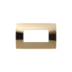 ABB - Placca 4 moduli oro lucido Glossy Gold 1-gang(s) Chiara.