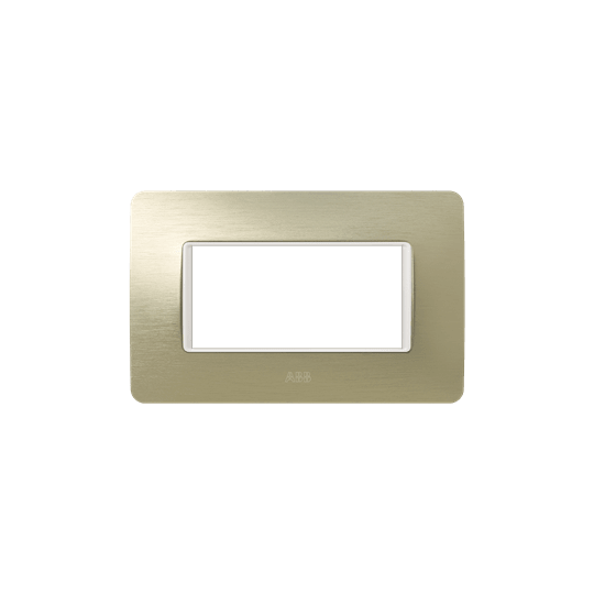 ABB - Placca Xite Frame 4M Champagne Gold 1gang - Chiara