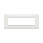 ABB - Frame 7 modules White 7-gang(s) Chiara Placca colore bianco.
