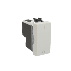 ABB - Double-pole switch, 16A - 250V~ 2-pole switch with Not included White - Chiara 16AX