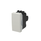 ABB - Pulsante singolo 1P, 16A - 250V~ NO senza stampa Bianco - Chiara.