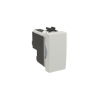 ABB - Pulsante singolo 1P, 16A, 250V~ NC senza stampa Bianco - Chiara.