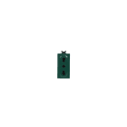 ABB - Presa Bivalente 2P+T, 10/16A, 250V~, Verde Senza Impronta Tipo P17/P11 Bipasso Chiara.