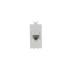 ABB - Connettore RJ45 Cat.5e UTP unshielded 1 gang White - Chiara.
