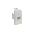 ABB - Connettore RJ45 Cat.6 UTP unshielded 1 gang White - Chiara.