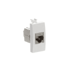 ABB - Connettore RJ45 Cat.6 FTP 1 gang Bianco - Chiara.