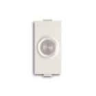ABB - Spia con diffusore luminoso bianco, fornita senza lampada, per un'illuminazione chiara e brillante.