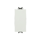 ABB - Interruttore 1P, 16AX, Off switch, Antibatterico, Bianco - Chiara.
