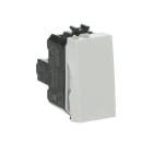 ABB - Pulsante 1-pole White, 16A, NO, Antibatterico - Chiara.