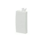 ABB - Blank module 1M antibacterial Blind plate with Without imprint White - Chiara COPRIFORO 1M ANTIBATTERICO.