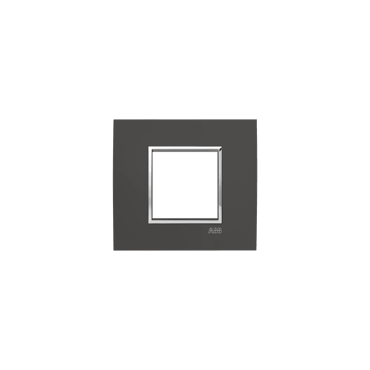 ABB - Placca Square Velvet Anthracite 2M 2gang - Mylos
