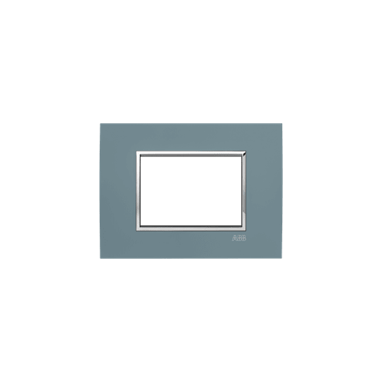 ABB - Placca Square Velvet Grigio Freddo 3M 1gang Grey - Mylos
