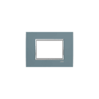 ABB - Placca Square Velvet Grigio Freddo 3M 1gang Grey - Mylos