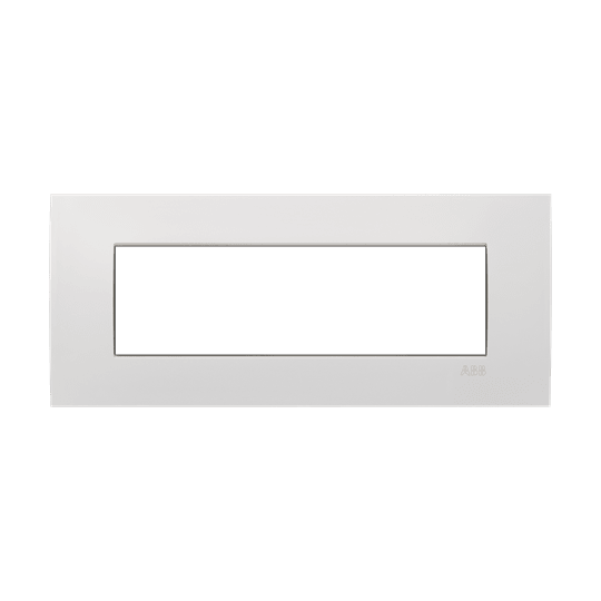 ABB - Etik Square Frame 7M White 1gang - Placca Bianco Mylos 2CSY0701QEP
