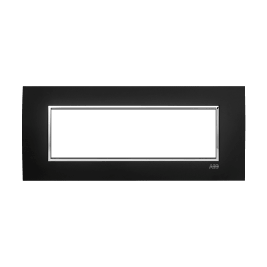 ABB - Placca Square Velvet Nero 7M 1gang Black - Mylos 2CSY0723QSP
