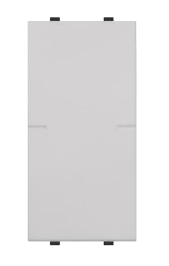 ABB - Pulsante 1P, 16A, NA (CABL. RAPIDO) - Single-pole push switch, 16A - 250V~, normally open (screwless) Push button 1 pole, 1NO 1NC 0CO White - Mylos 2CSY1005SC