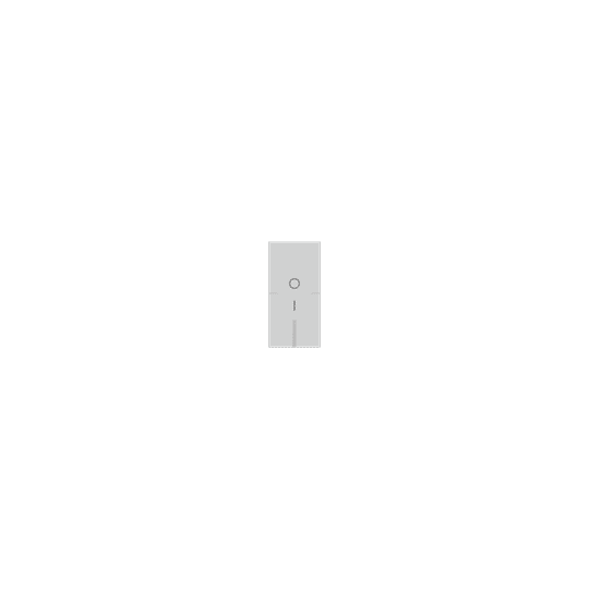 ABB - Double-pole switch, 16A - 250V~ with incorporated LED (load functional indication) Rocker/button Off switch 1-pole 2 pole, not exchangeable White - Mylos 2P, 16AX CON LED (CARICO) 2CSY1006FC
