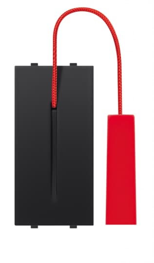 ABB - Pulsante a tirante 1P, 16A - 250V~, normalmente aperto, 2,25m corda inclusa, nero - Mylos.