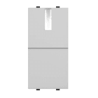 ABB - Pulsante singolo 1P, 16A, normalmente aperto, con diffusore BIANCO (LED incorporato) - Mylos.
