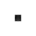 ABB - Presa 2P+E 16A - 250V~ Bipasso Black P30/17 Mylos Bivalente
