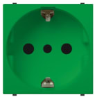 ABB - Presa 2P+E 16A 250V P30 Verde Italian Type Mylos - Presa 2P+T 16A P30 Verde.