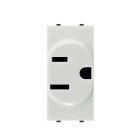 ABB - Presa 2P+T 15A 127V Standard USA American National White Mylos.