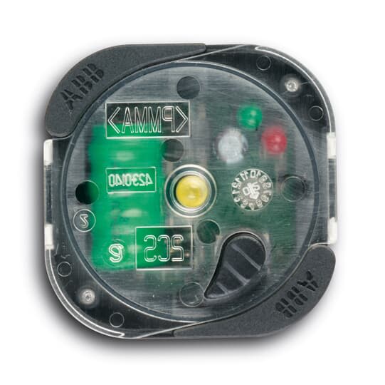 ABB - Anti black-out removable light, 230V~. Charge reserve 4.5 h and recharge time 10-20 h. To be combined with 230V~ sockets LED not exchangeable Black - Mylos LAMPADA ANTI BLACK-OUT ESTRAIBILE.