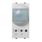 ABB - Rilevatore di movimento IR con sensore crepuscolare e regolazione del tempo di funzionamento bianco - Mylos. 2CSY1216MC