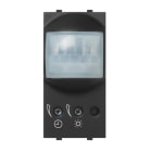 ABB - Rilevatore di movimento IR con sensore crepuscolare e regolazione tempo di funzionamento - Nero - Mylos. 2CSY1216MS