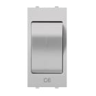 ABB - Automatic MCB, 1P+N, C6, breaking capacity 1.5kA White - Mylos INT. AUT. MAGN., 1P+N, C6, 1.5KA