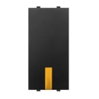 ABB - SPIA DI SEGNALAZIONE, LED ARANCIONE INCORPORATO - Mylos Orange Black, LED intercambiabile.
