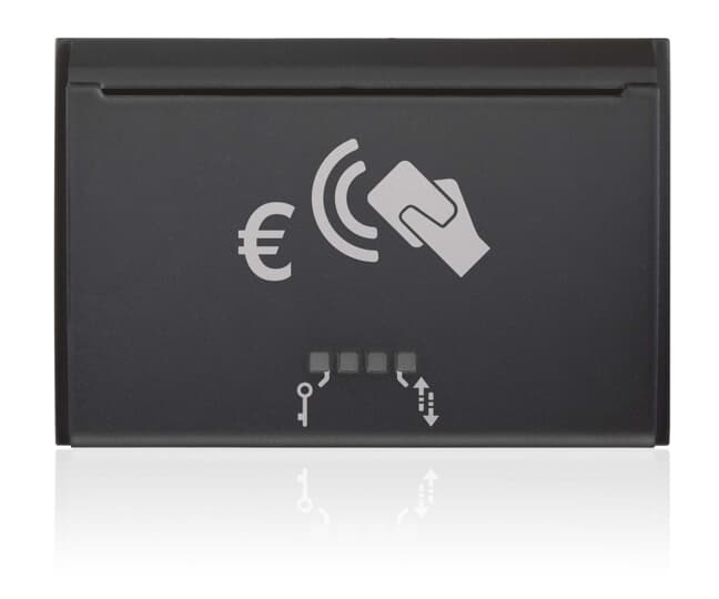 ABB - Interruttore universale a badge 3M Relay Black Mylos - Mylos.