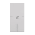 ABB - 1 module key cover with NURSE symbol switch/push button white - Mylos, COPRITASTO 1 MOD., PERS. INFERMIERISTICO. 2CSY1502MC