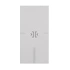 ABB - 1 module key cover with DOOR/GATE CLOSE symbol Outdoor station Symbol key/door White COPRITASTO 1 MOD., CHIUSURA PORTA