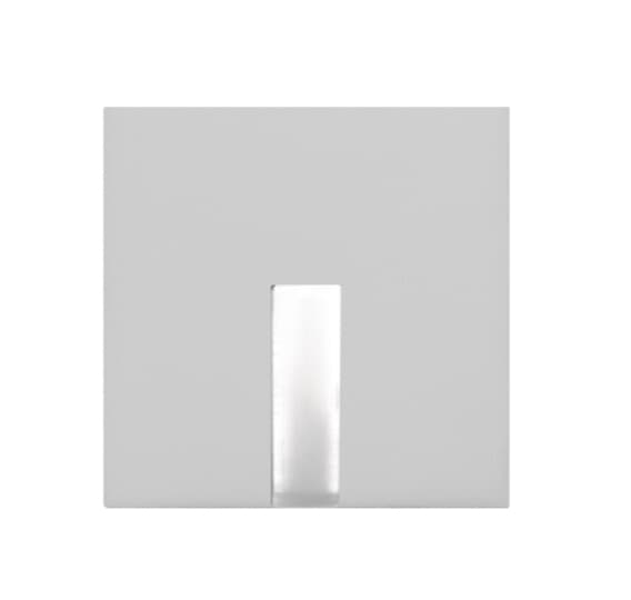 ABB - COPRITASTO 1/2 modulo trasparente con diffusore Switch/push button bianco - Mylos.