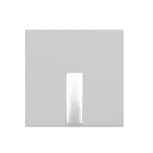 ABB - COPRITASTO 1/2 modulo trasparente con diffusore Switch/push button bianco - Mylos.