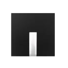 ABB - COPRITASTO 1/2 modulo trasparente con diffusore Switch/push button nero - Mylos. 2CSY1516MS