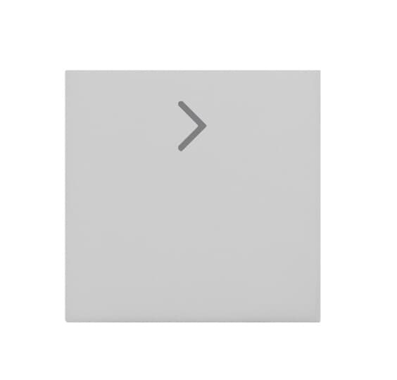 ABB - COPRITASTO 1/2 MOD., FRECCIA ORIZZONTALE SWITCH/PUSH BUTTON BIANCO - MYLOS