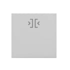 ABB - COPRITASTO 1/2 MOD., CHIUSURA PORTA CON SIMBOLO "CHIAVE/PORTA" BIANCO - MYLOS