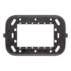 ABB - Supporto per 3 moduli per scatola rettangolare (distanza viti 83.5 mm) 1 gang Nero - Mylos.