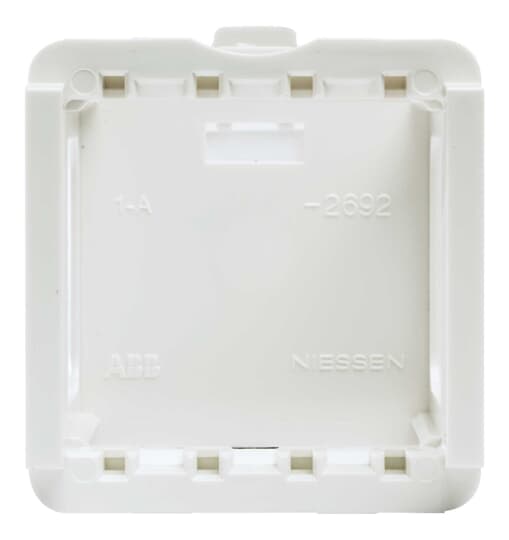 ABB - Adattatore da guida DIN, 2M bianco - Mylos, per un'installazione pulita ed efficiente. 2CSY1618MY